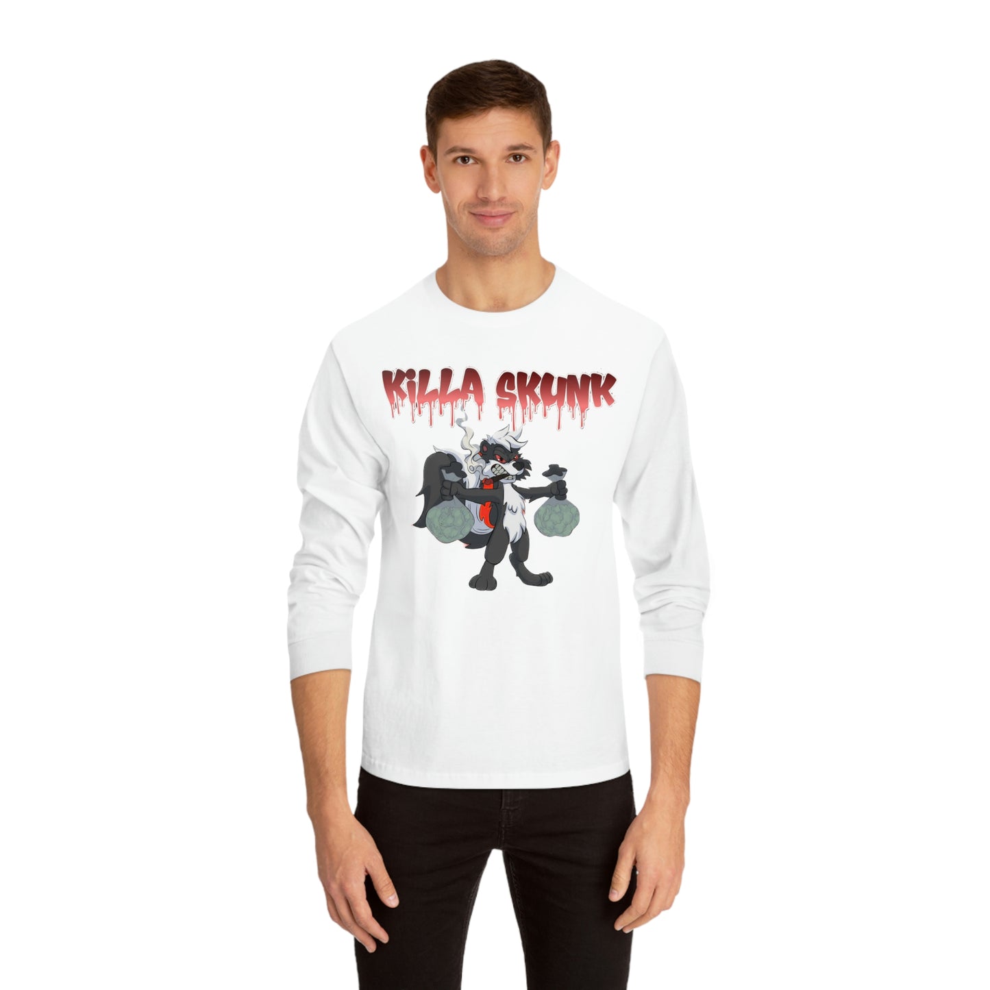 Killa Skunk Classic Long Sleeve T-Shirt