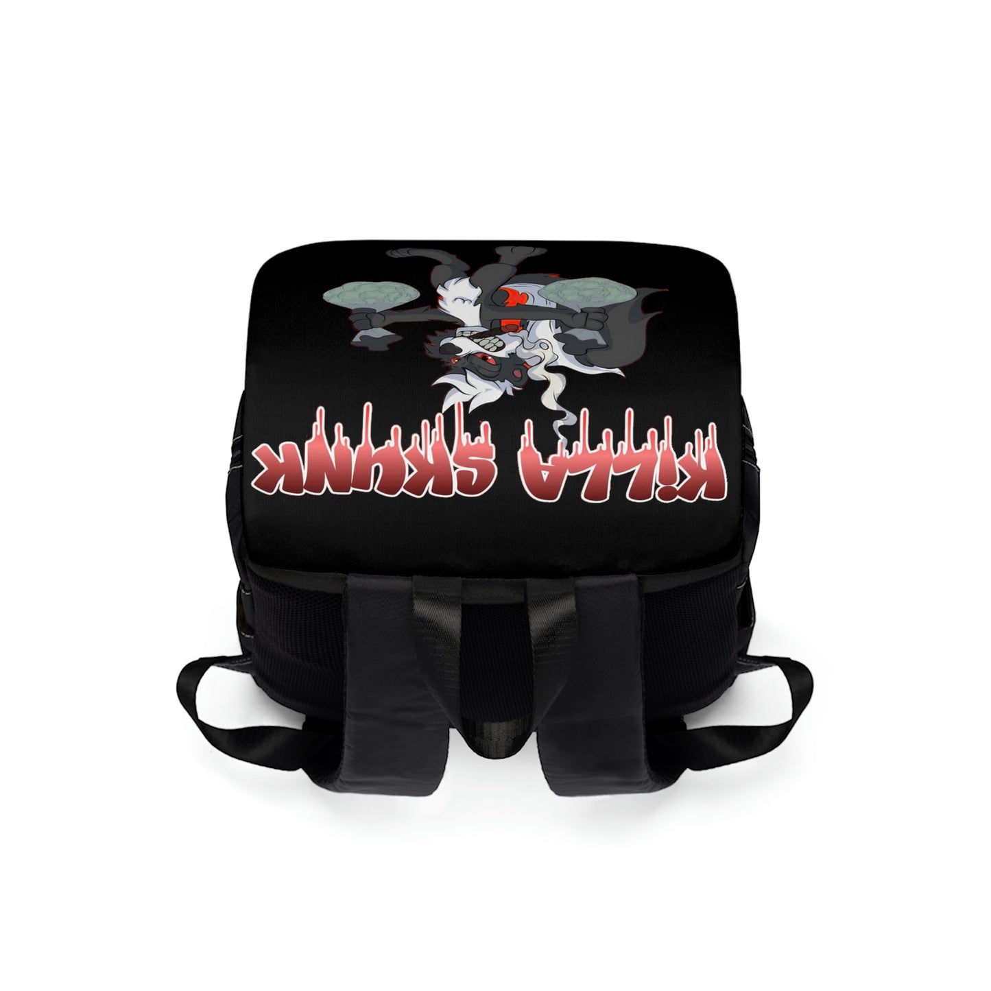 Killa Skunk Unisex Casual Shoulder Backpack